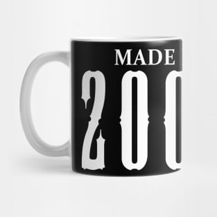 Made in 2000 year | Simple White Mug
